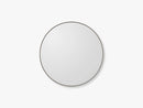 CIRCUM mirror, Clear/Taupe