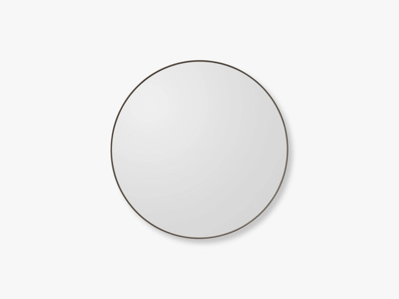 CIRCUM mirror, Clear/Taupe