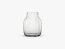 Silent Vase / Large, Ø 15 - Clear