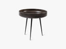 Bowl Table Small, Sirka Grey Stained Mango Wood