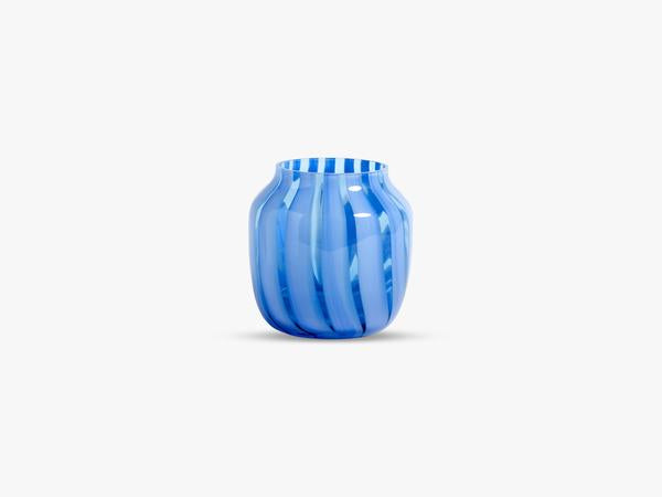 Juice Vase Wide, Light Blue