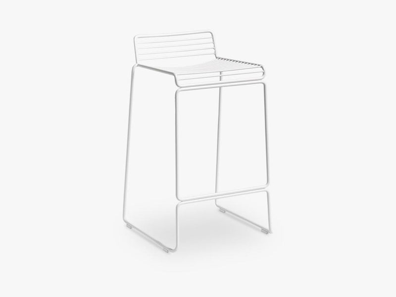 HEE Bar Stool Low, White