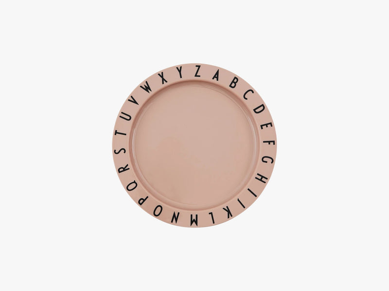 Eat & Learn plate, Nude