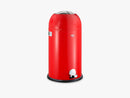 Kickmaster pedalspand 33 liter, rød