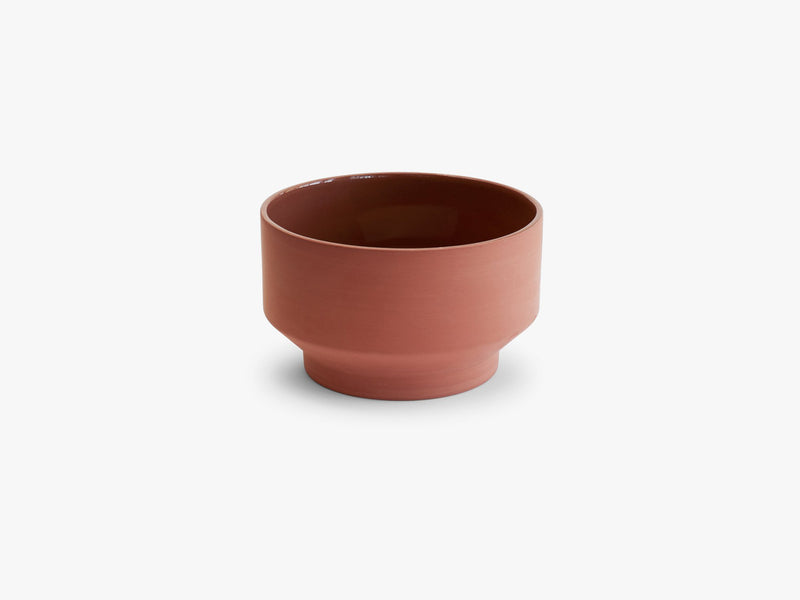 Edge Bowl Ø17x10, Terracotta