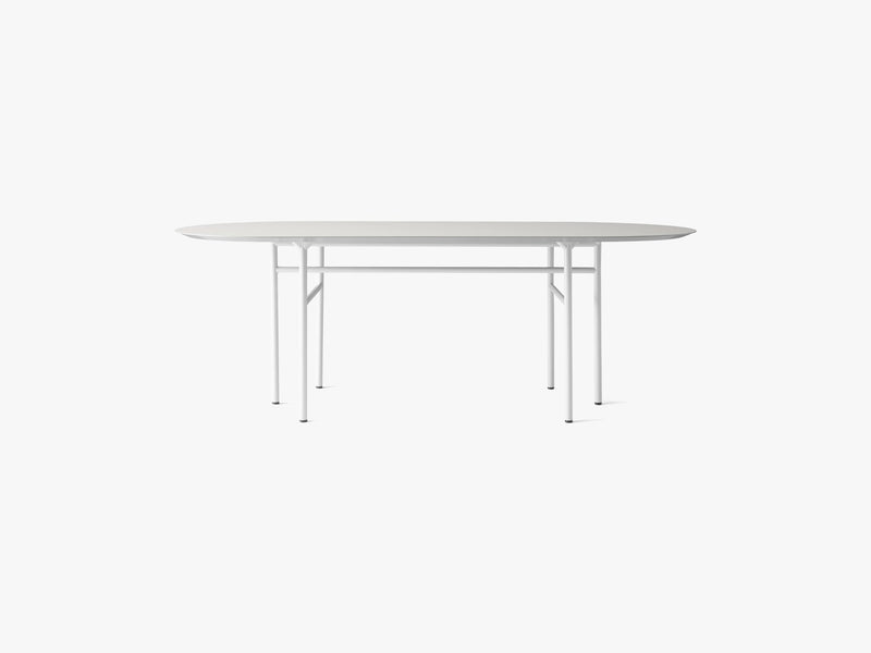 Snaregade Table Oval, Light Grey