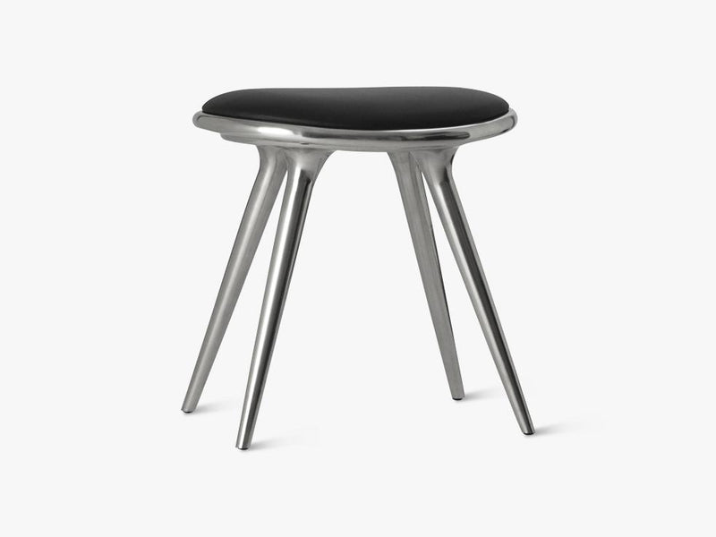 Low Stool H47, Partly Recycled Aluminium