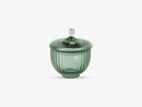 Lyngby Bonbonniere, copenhagen green glas