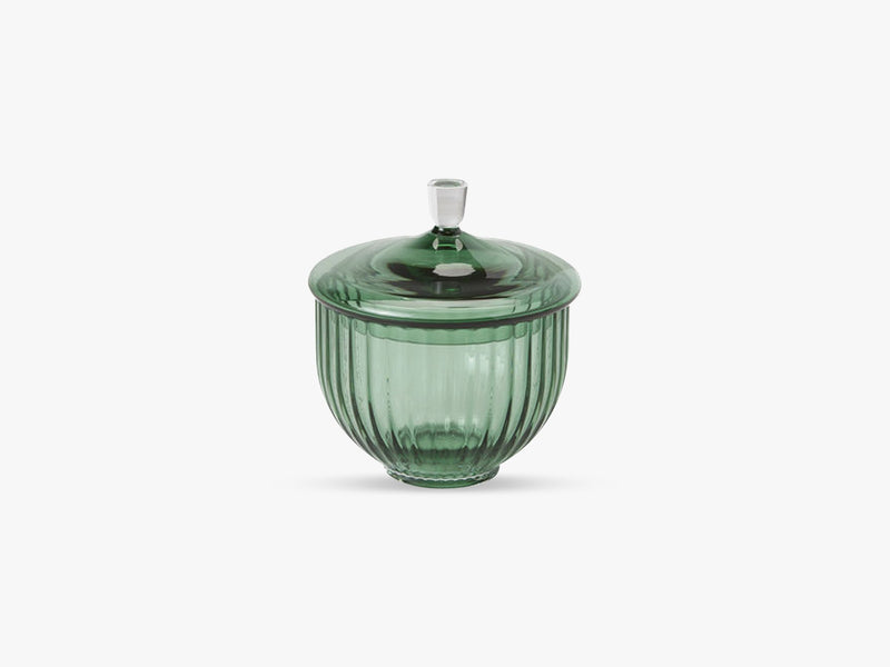 Lyngby Bonbonniere, copenhagen green glas