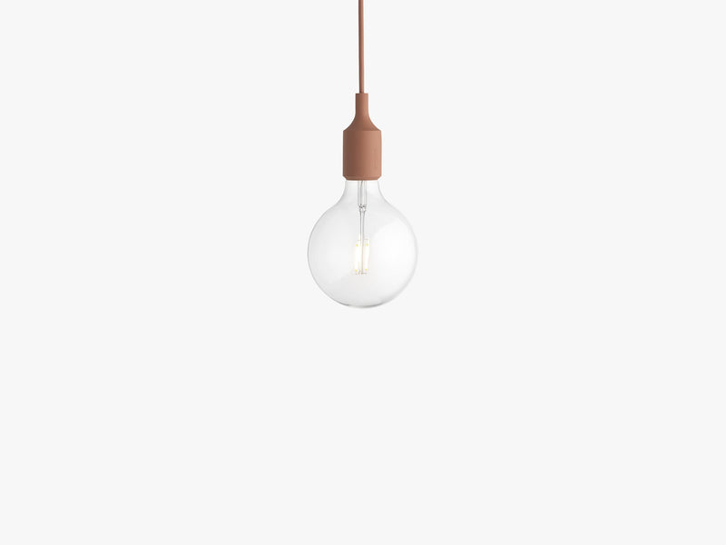 E27 Pendant Lamp, Terracotta