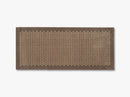 Måtte/løber, 67x150 cm, dot, sand/beige