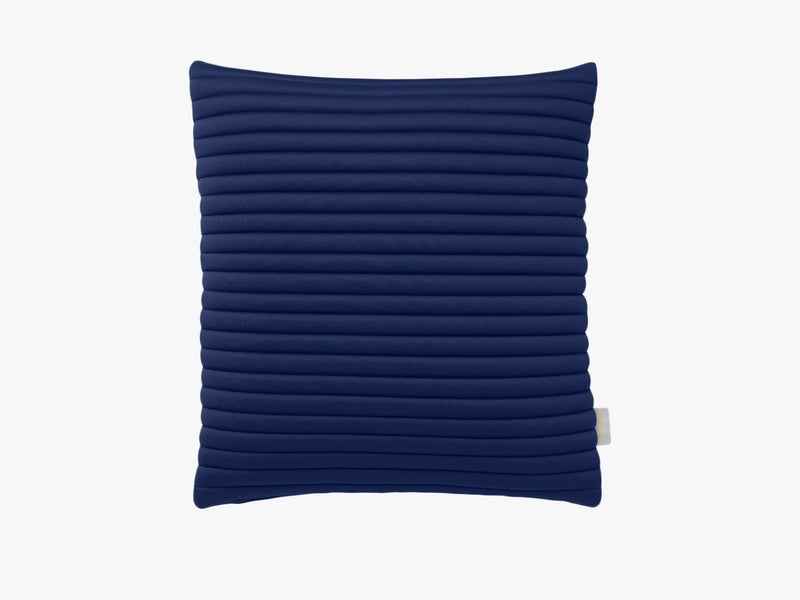 Linear Memory Pillow Square - Blue