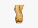 Ostrea Rock Glass Vase, Amber