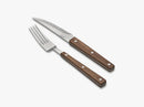 Nordic Steak Cutlery, Teak