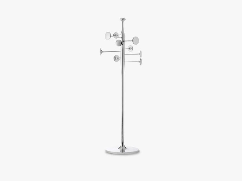 Trumpet Coat Stand, Partly Recycled Aluminium