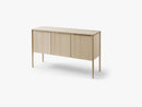 Jut Cabinet, Oak Top