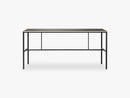 Mies High Table H2, Black/Black Linoleum Ply
