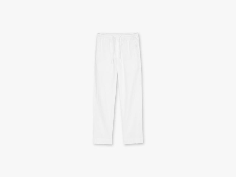 Pant Seersucker, White