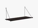 Loop Shelf Dark, Black Steel Mounting Bracket