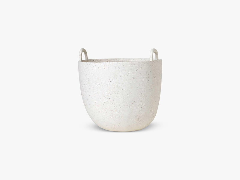 Speckle Pot - Large - Off-White