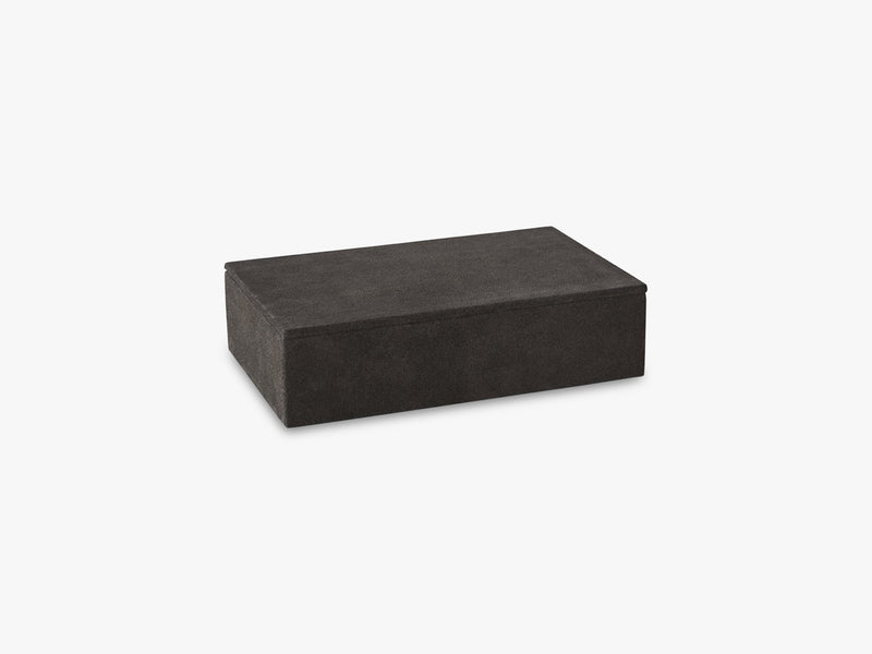 Rough Small Box, Dark Grey