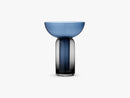 Torus vase, Black/Navy