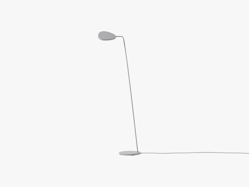 Leaf Floor Lamp, Grey