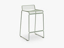 HEE Bar Stool Low, Fall Green