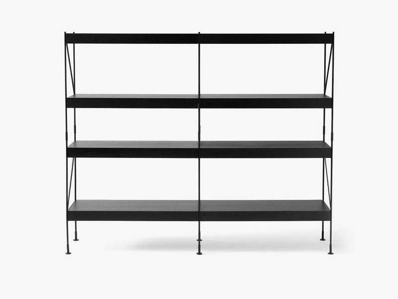 Zet, Storing System, 2x4, Black/Black