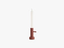 Terracotta Candle holder, Single V9
