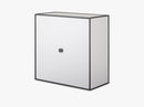 Frame 42 INCL door, 21x42x42, light grey