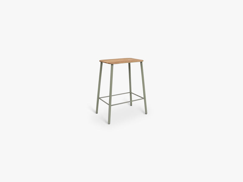 Adam Stool - Nyboder H50, Oak / Sill Green