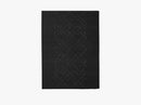 Rug Borg - 140x200 - Black on Black