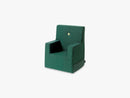 KK Kids Chair XL, Deep green w light green