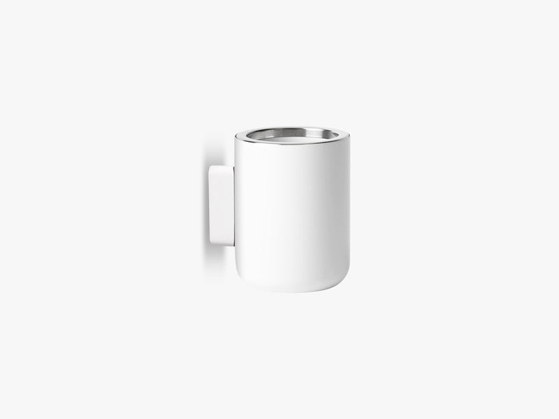 Toothbrush Holder - Wall, White