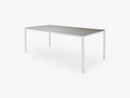 Pure Bordunderstel - 200X100 Cm, White