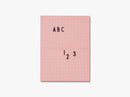 Message Board A4, Pink
