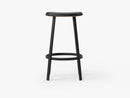 Anno Stool H75, Black/Black Leather