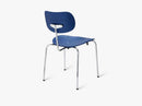 SE68, Blue seat and back with Chrome base
