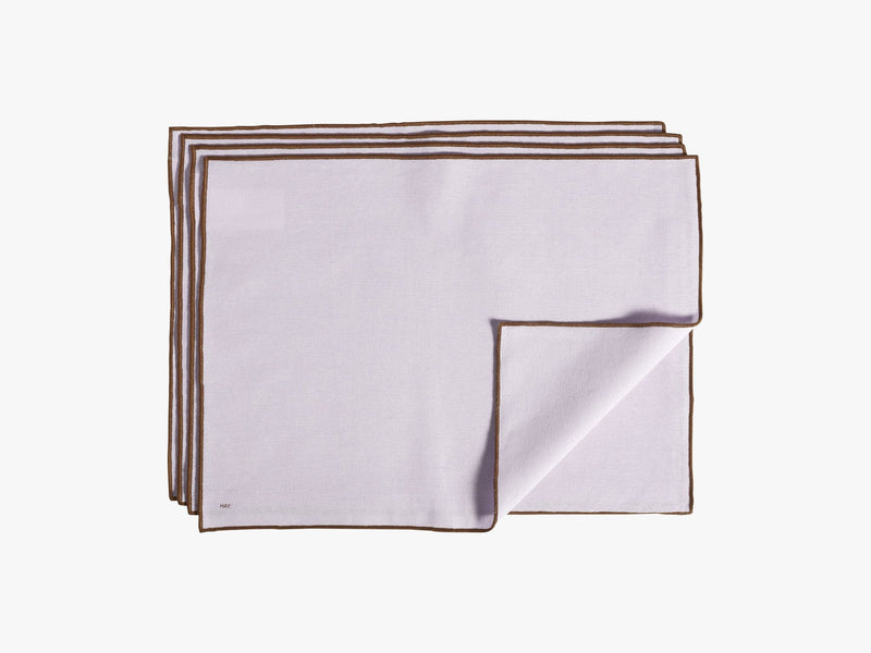 Contour Place Mat - 4 pcs, Lavender