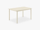 Linear Steel Table - 140, White