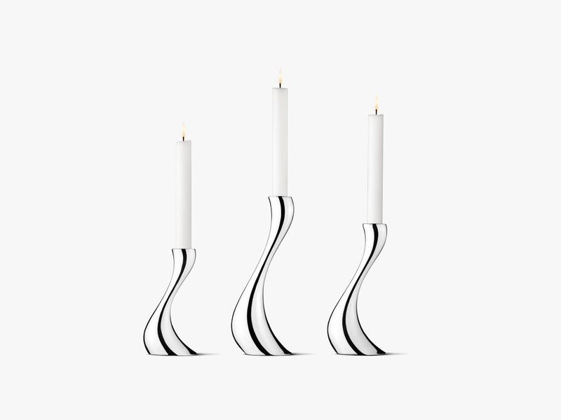 Cobra Candleholder, Set of 3 Pcs