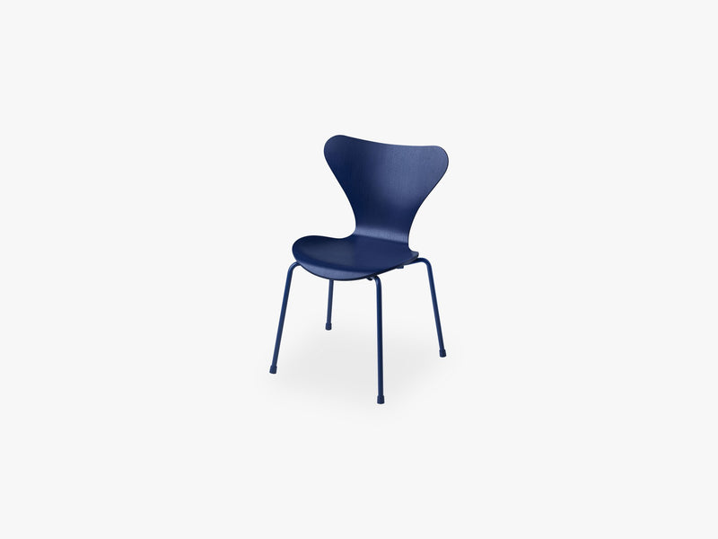 Series 7 Children Chair, AI Blue Monochrome