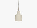 Lampe, beton/messing