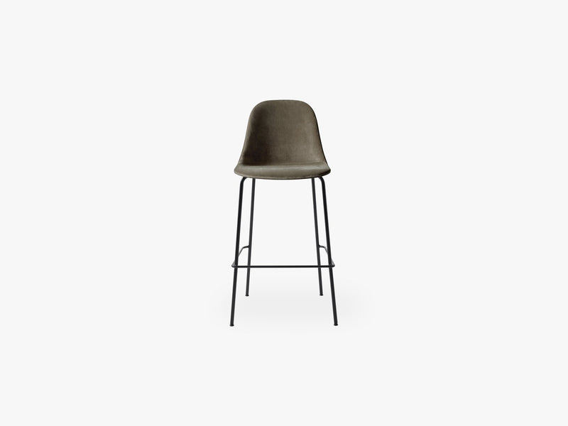 Harbour Side Chair - Bar, Black Steel Base/City Velvet CA7832/078