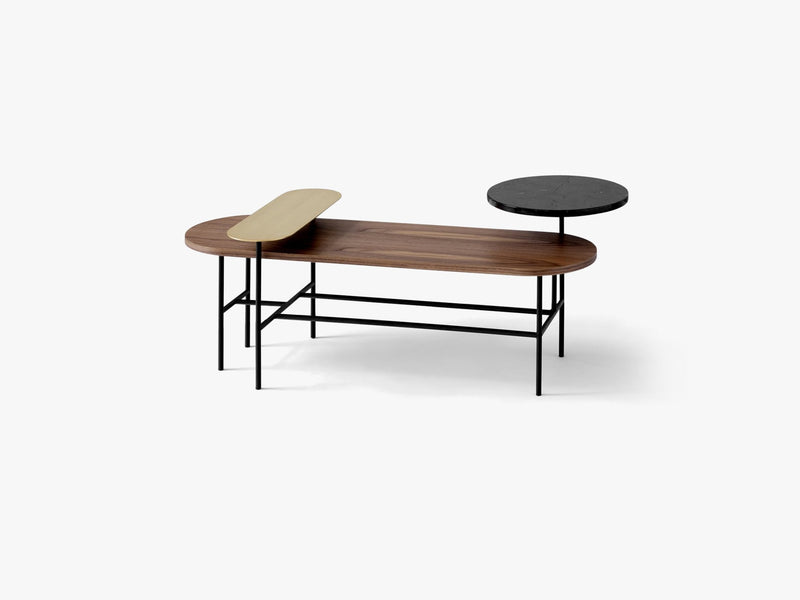 Palette Lounge Table - JH7, Walnut