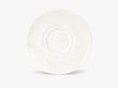 Stoneware Saucer, White