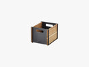 Box Opbevaringskasse, Teak, Lava Grey