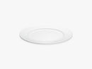 Plissé tallerken flad, hvid Ø31,5cm