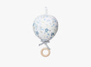 Music Mobile - Balloon, Pressed Leaves Blue